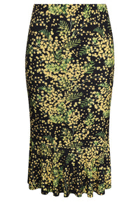 Skirt bottom frill MIMOSA - black - #4