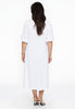 Dress frilled sleeves DOLCE - white  - #3