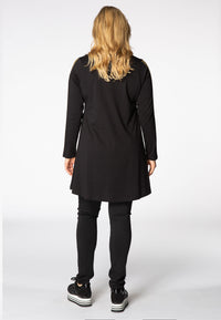 Tunic wide bottom Smile - black - #3