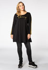 Tunic wide bottom Smile - black - #2