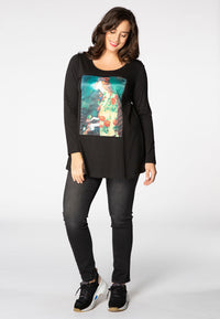 Tunic Eve flare - black - #2