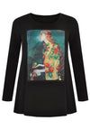 Tunic Eve flare - black - #4