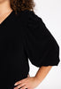 Dress puffsleeve DOLCE - black  - #5