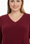 Tunic wide Bottom DOLCE - dark red - #3
