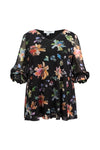 Tunic wide bottom lace PRINTEMPS - multi - #5