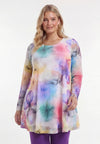 Tunika wide bottom bloom with love - multi