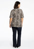 Shirt A-line LEOPARD - brown - #3