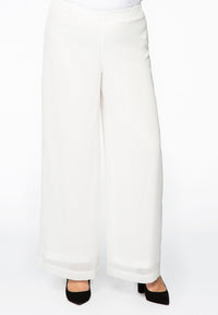 Trousers long uni VOILE - white - #1