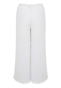 Trousers long uni VOILE - white - #4