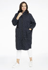 Wide raincoat DOTS - black - #2