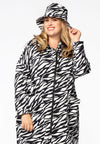 Rain hat ZEBRA - black 