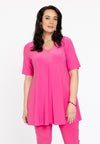 Tunic pleat glitters DOLCE - pink