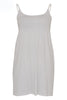 Slip dress spaghetti straps - white - #3