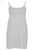 Slip dress spaghetti straps - white - #3