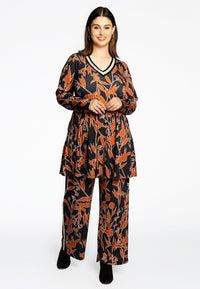 Tunic wide bottom AUTUMN - black - #2