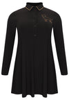 Tunic wide bottom Flip DOLCE - black - #4