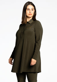 Tunic wide bottom Flip DOLCE - green - #1