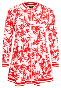 Cardi-jacket wide bottom FIONA - white - #4