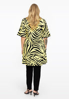 Tunic wide bottom ZEBRA - yellow - #3