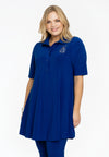 Tunic wide bottom LADYBUG - indigo