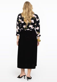 Shrug frills HIBISCUS - black - #3