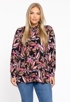 Blouse Short FLORA - black  - #1