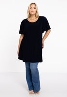 Tunic wide bottom butterfly DOLCE - blue - #4