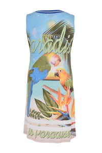 Dress sleeveless paradise 22 - multi - #3