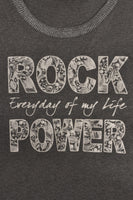 Sweater Rock Power - grey  - #5