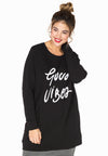 Sweater Good Vibes - black - #1