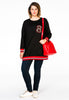 Sweater applique 8 - black  - #2