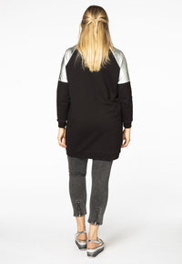 Jacket sweat COLOURBLOCK - black - #3