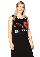 Maxi dress L'AMORE - black  - #1