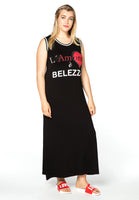 Maxi dress L'AMORE - black  - #2