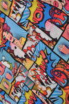 Tunic-blouse wide POP ART - multi - #5