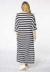 Dress wide STRIPE - white - #3