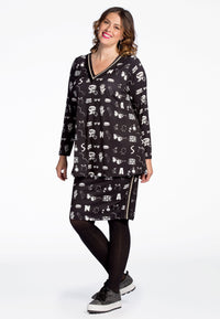 Tunic ACCESSORY flare - black - #2
