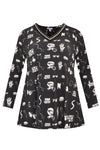 Tunic ACCESSORY flare - black - #4