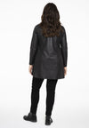 Tunic wide bottom FAKE SUEDE - black - #3