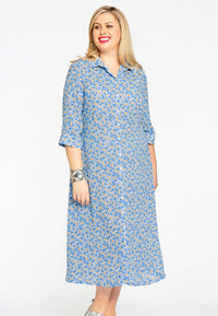 Blouse-dress DAISY - blue - #1