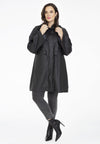 Raincoat with hood - black - #2