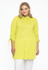 Blouse wide drawstring COCOON - bright green