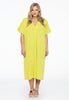 Dress wide COCOON - bright green - #2