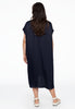 Dress kaftan V-neck - blue - #3