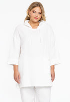 Shirt hoodie BUBBLE - white  - #1