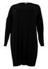 Tunic square DOLCE PLISSE - black  - #4