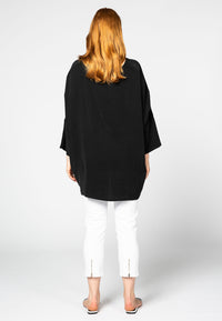 Blouse wide CUPRO - black - #3