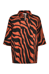 Blouse-shirt TIGER - orange - #4