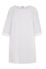 Tunic-blouse A-line LINEN - white  - #2