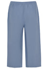 Trousers wide-fit 7/8 LINEN - indigo - #4